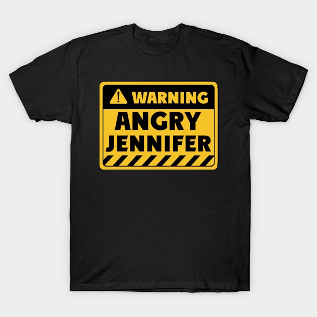 Angry Jennifer T-Shirt by EriEri